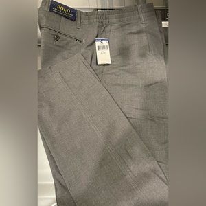 Polo Ralph Lauren pleated slim fit gray pants, Men’s size XL
